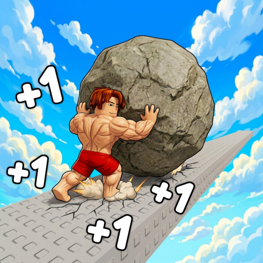 +1 Muscle to Push Boulder game icon